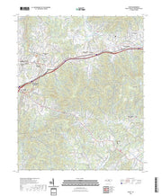 US Topo 7.5-minute map for Oteen NC