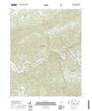 US Topo 7.5-minute map for Paint Rock NCTN