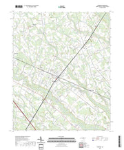 US Topo 7.5-minute map for Pembroke NC