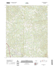 US Topo 7.5-minute map for Pilot Mountain NC