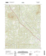 US Topo 7.5-minute map for Pinnacle NC