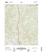 US Topo 7.5-minute map for Pleasant Garden NC