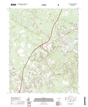 US Topo 7.5-minute map for Pollocksville NC