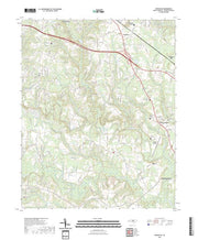 US Topo 7.5-minute map for Powhatan NC