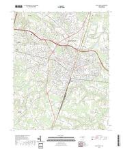 US Topo 7.5-minute map for Rocky Mount NC