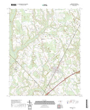 US Topo 7.5-minute map for Rowland NCSC