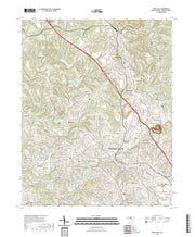 US Topo 7.5-minute map for Rural Hall NC