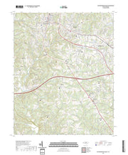 US Topo 7.5-minute map for Rutherfordton South NC