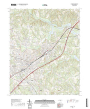 US Topo 7.5-minute map for Salisbury NC