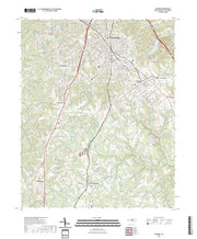 US Topo 7.5-minute map for Sanford NC