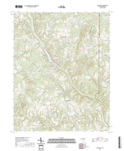 US Topo 7.5-minute map for Saxapahaw NC