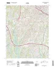 US Topo 7.5-minute map for Southwest Durham NC