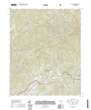 US Topo 7.5-minute map for Sylva North NC