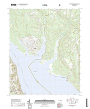 US Topo 7.5-minute map for Upper Broad Creek NC