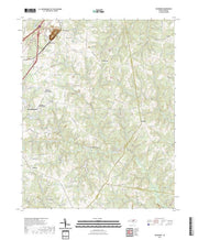 US Topo 7.5-minute map for Vicksboro NC