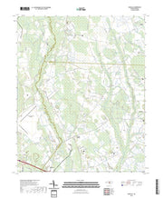 US Topo 7.5-minute map for Wakulla NC