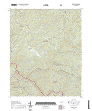 US Topo 7.5-minute map for Waterville NCTN