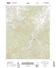 US Topo 7.5-minute map for Waynesville NC