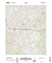 US Topo 7.5-minute map for Weddington NCSC