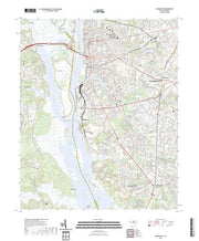 US Topo 7.5-minute map for Wilmington NC