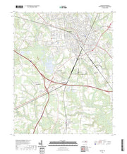 US Topo 7.5-minute map for Wilson NC