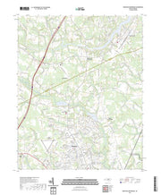 US Topo 7.5-minute map for Winstead Crossroads NC