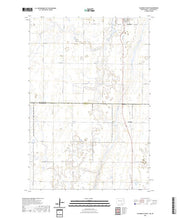 US Topo 7.5-minute map for Ellendale South NDSD