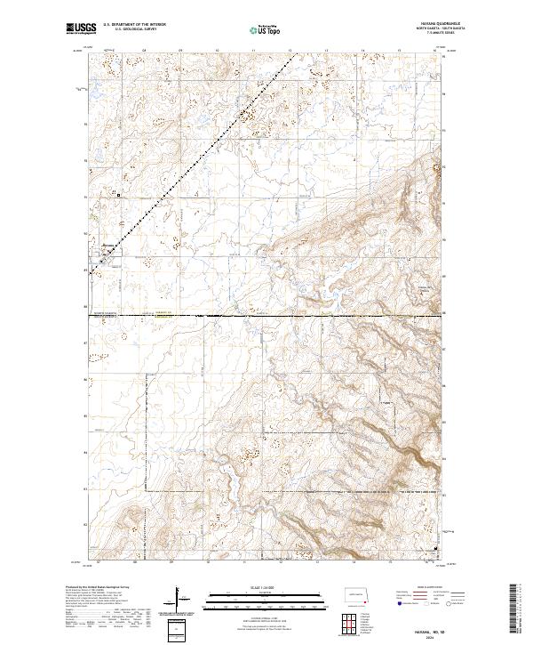 US Topo 7.5-minute map for Havana NDSD