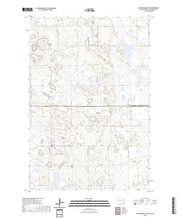 US Topo 7.5-minute map for New Effington NW NDSD