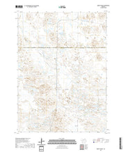 USGS US Topo 7.5-minute map for Abbott Ranch NE 2021