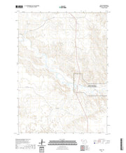 USGS US Topo 7.5-minute map for Agate NE 2021