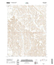 USGS US Topo 7.5-minute map for Akron NE 2021