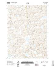 USGS US Topo 7.5-minute map for Alkali Lake NE 2021