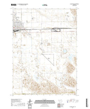 USGS US Topo 7.5-minute map for Alliance East NE 2021