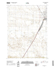 USGS US Topo 7.5-minute map for Alliance West NE 2021