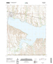 USGS US Topo 7.5-minute map for Alma NEKS 2021