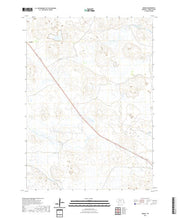 USGS US Topo 7.5-minute map for Arabia NE 2021