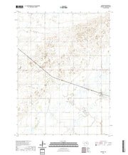 USGS US Topo 7.5-minute map for Archer NE 2021