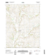 USGS US Topo 7.5-minute map for Barneston NEKS 2021