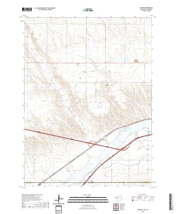 USGS US Topo 7.5-minute map for Barton NECO 2021