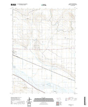 USGS US Topo 7.5-minute map for Bayard SW NE 2021