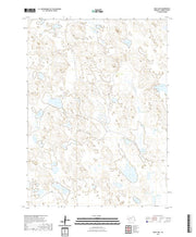 USGS US Topo 7.5-minute map for Bean Lake NE 2021