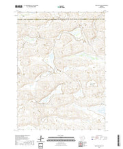 USGS US Topo 7.5-minute map for Bean Soup Lake NE 2021