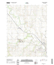 USGS US Topo 7.5-minute map for Beatrice West NE 2021