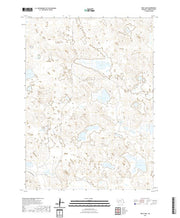 USGS US Topo 7.5-minute map for Beck Lake NE 2021