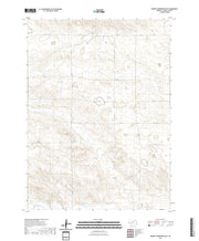 USGS US Topo 7.5-minute map for Bennett Reservoir East NE 2021