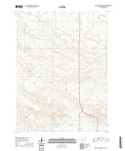 USGS US Topo 7.5-minute map for Bennett Reservoir West NE 2021