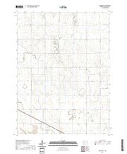 USGS US Topo 7.5-minute map for Bertrand SE NE 2021