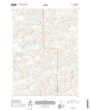 USGS US Topo 7.5-minute map for Billys Lake NE 2021