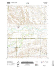 USGS US Topo 7.5-minute map for Boelus NE 2021